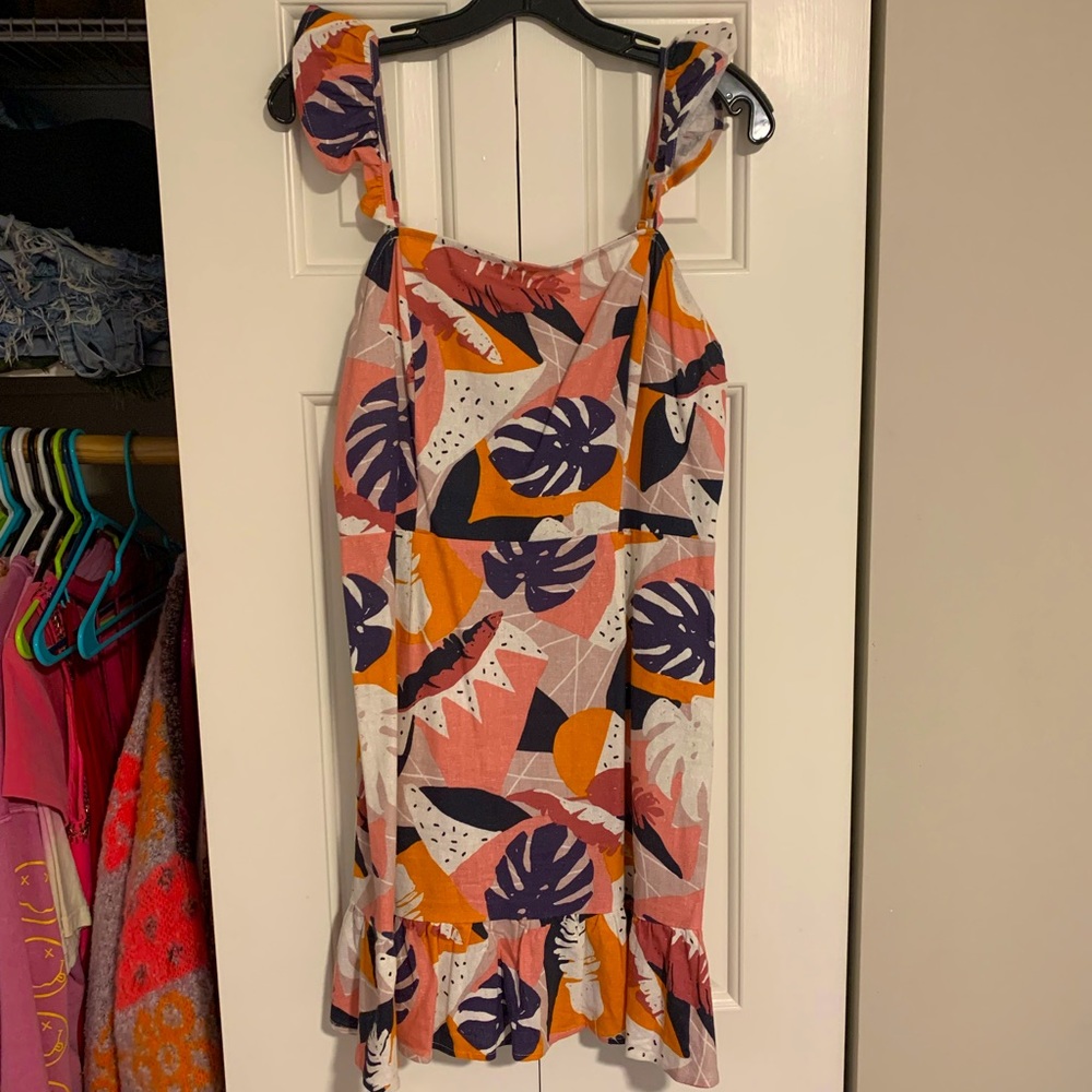 Impeccable pig tropical dress